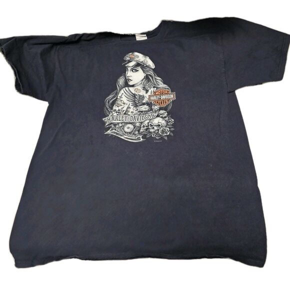Harley-Davidson T-shirt size 2XL Stan's Batavia New York - Picture 2 of 5